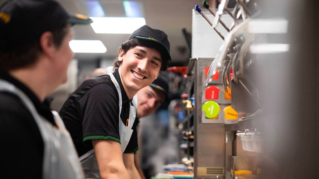 trabajar en McDonald's